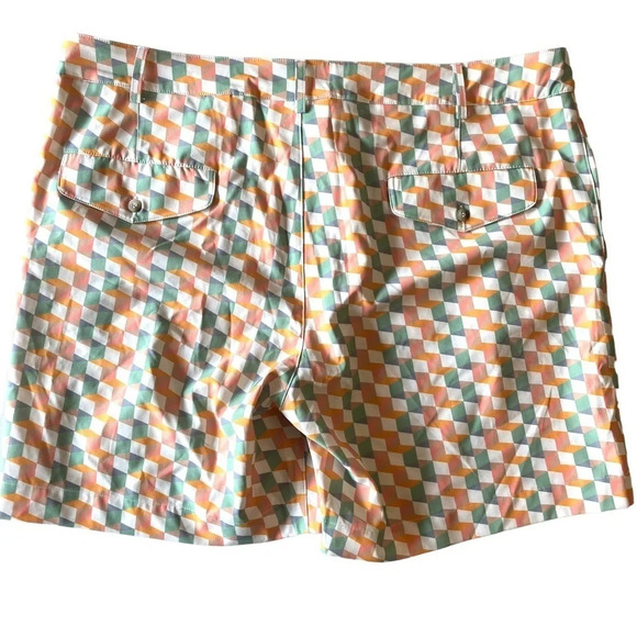 Argyle Grant Beach to Brunch Swim Shorts 36 - Picture 5 of 8